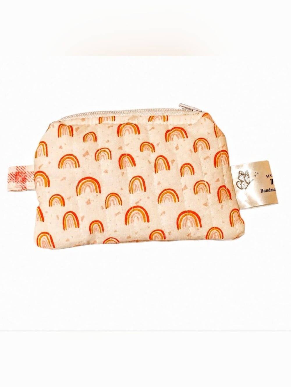 Handmade Quilted Zip Pouch